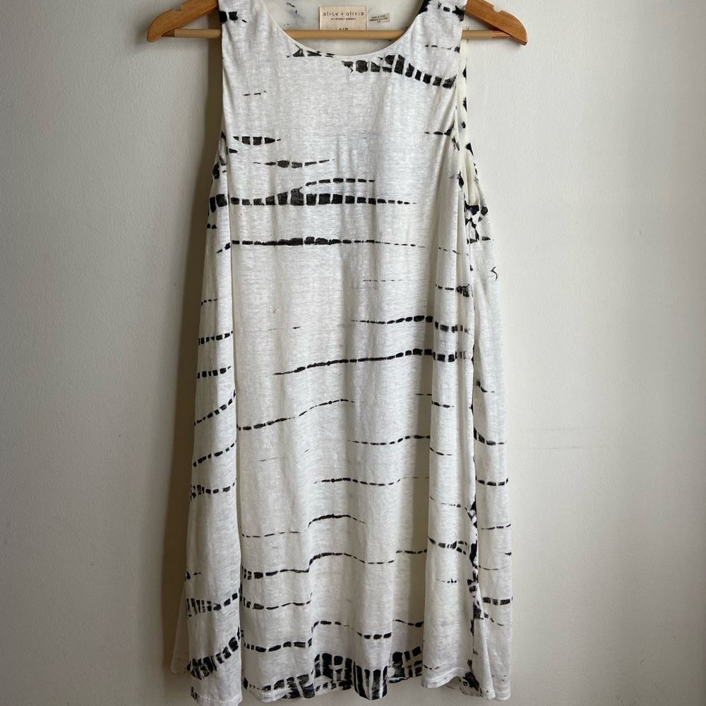 Alice + Olivia Tie-Dye Tank Dress